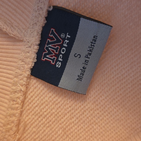 MV Sport Blush Pink Sweatshirt - Picture 4 of 5